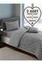 Single Welsoft Pufidik Sleeping Set (With Elastic Sheet) Gray Big Star - 2