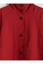Trendy Picks from Kübra Butik: Women's Coat with a Stand-Up Collar and Loose Fit with Yoke Detail - 8