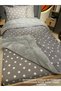 Single Welsoft Pufidik Sleeping Set (With Elastic Sheet) Gray Big Star - 6