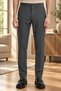 Men's Classic Fabric Pants, Anthracite, Solid, Slim Fit, for the Office and Everyday Wear – Taffarel