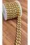 Decorative Ornament Strip, Plastic Stone Strip with a Shiny Crystal Look 1 Meter Gold -It Can Be Installed. It Can Be Used in Many Areas Such as Clothing, Accessories, Shoes, Bags, or Home Textiles. - 2