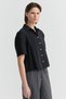 Women's Short Sleeve Single Pocket Shirt - 5