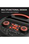 Wireless Bluetooth Speaker with Fm Radio, Tf Memory, Usb, Mic Input, 80W Charger - 3
