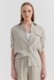 Women's Shirt with Sleeve Detail