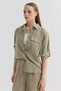 Women's Shirt with Sleeve Detail - 5