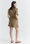 Women's Textured Jumpsuit with Elastic Waist - 5