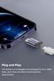 مجموعة من 8 محولات USB-C/Lightning إلى Micro USB، وموصلات USB صغيرة - متعددة الاستخدامات. - 3