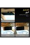 Car Side Sun Shade - Foldable Side Sun Visor | (Black) - 4