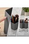 Hexagonal Desktop Organizer, Dark Gray Storage Container for Pens and Brushes, Space-Saving Office a - 4