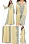 Kuwaiti Jalabiya with Delicate Patterns. | Elaa - 2