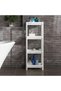 Shower Caddy Corner Shelves Bathroom Shelving Unit Plastic Shelf Kitchen Bathroom Storage rust proof - 3