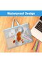 A3 Art Folder Set, Zipper Portfolio with EVA Material, Document Organizer, Multipurpose Storage for - 6
