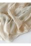 White Lace Trim Hijab - 4