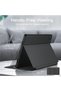 Folio Case for Samsung Galaxy Tab A11 Plus, Black - 3
