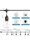 49FT Outdoor LED String Lights 2700K Warm White - 4