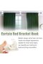 4 Pack White No Drill Adjustable Tension Curtain Rod Brackets - 3
