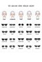 Mürre Brown Elliptical Oval Ultra Lightweight UV400-Filtered Women's Sunglasses - 5
