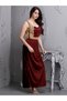 Pack of 5 - Maroon Velvet-Look Nightwear Set - 4