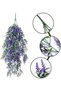 Artificial Purple Plants Hanging Lavender Vines 2-Piece Set - 4