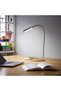 USB Gooseneck Desk Lamp, Flexible LED Task Light for Laptop & Computer, Adjustable Office Reading Li - 4