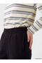 XSIDE Women's Thick Jogger Pants with Elastic Waistband in Black—The ALITA CITY Difference - 3