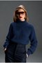 LUNA TURTLE-NECK KNIT SWEATER - 2