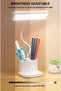 Rechargeable LED Desk Lamp – 3 Light Modes & Dimmable Brightness, Eye-Caring Study Lamp with USB Cha - 4