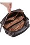 White Printed Shoulder Bag with Zip - 3