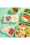 30pack Double Compartment Condiment Container Reusable Snack Container with Lids,Disposable Leakproo - 5