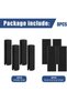 Universal Foam Handle Grips Covers, 4 Pack Soft Buffer Tube Grip Covers with Hook and Loop Straps, N - 2