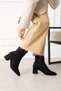 Women's Zip-Up Heeled Boots: Modern and Elegant Design, Eye-Catching Style (Heel Height: 6 cm) - 2