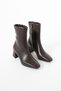 Women's Zip-Up Heeled Boots: Modern and Elegant Design, Eye-Catching Style (Heel Height: 6 cm) - 4