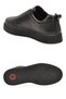 Black Genuine Leather Men's Casual Sneakers with Orthopedic Soles 632908 - 5
