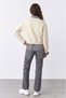 Women's Sweatshirt SWT02914 CREAM - 3