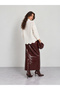 Off White Regular Fit Cable Knit Sweater - 4