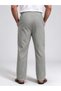 Grey Solid Casual Pants - 2
