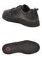 Black Genuine Leather Lace-Up Men's Casual Sneakers with Orthopedic Soles 632909 - 5