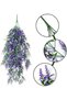 Artificial Purple Plants Hanging Lavender Vines 2-Piece Set - 8