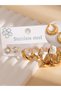 Gold Solid Earring Sets