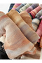 Dark Pink Gradient Long Hijab - 8