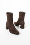 Women's Zip-Up Heeled Boots: Modern and Elegant Design, Eye-Catching Style (Heel Height: 6 cm) - 4