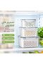 3 Pieces Food Storage Container with Removable Drain Basket, Stackable Plastic Leakproof Airtight Ki - 6
