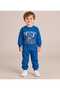 Baby Boy & Child Cotton Combed Cotton Fabric Patterned 2-Piece Top and Bottom Pajama Set - 4