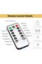 Window Curtain String Lights,Remote Control Decorative Hanging String Light,Window Wall Hanging Stri - 7