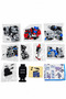 350-Piece Transformable Robot Camaro Race Car Building Set with 2-in-1 Snap-and-Release Building Blocks - 6