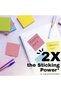 Super Sticky Notes 3 x 3 in (76 x 76 mm) 3321 | Rio Assorted colors | Extra Sticky Notes | For Note - 5