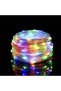 Fairy Lights 10M/32 FT Colorful 100LED USB Soft wire String Lights, Waterproof with Remote & Timer, - 8