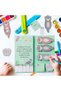 Otters Theme Sticky Notes Set, Blackboard Self-Stick Note Pads, Self-Adhesive Writing Memo Pages Bac - 3