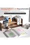 Transparent Sticky Notes (300 Sheets) – 6 Pack Clear Sticky Note with Index Tabs and Marker Pen, Str - 5