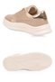 Gold Lace-Up Thick Sole Unisex Walking and Sneakers, Code 412 - 5